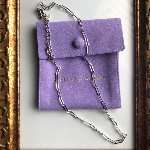 Baby Samantha Chain Necklace, Designer Melinda Maria, New Without Tags - Picture 7 of 7